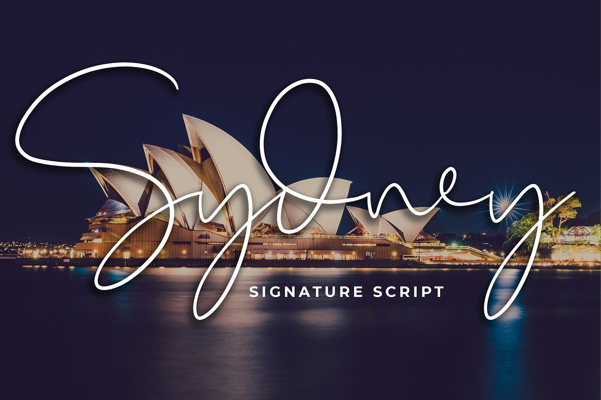 Sydney-Signature-Script-Fon- 4347385-Free-Download