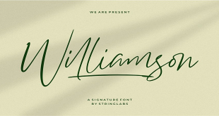 Williamson-Luxur- Signature-Font-4297132-Free-Download