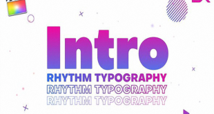 Videohive Rhythm Typography Intro 24758415 Free Download