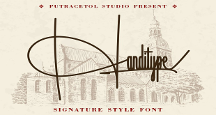 Handitype Signature Style Font 4743674 Free Download